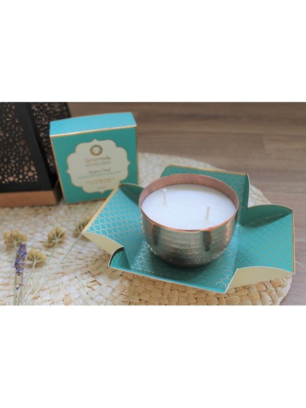 Pitta Aqua Oud Bougie Parfumée 2 Mèches en Pot