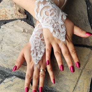 Wedding Gloves, Bridal Gloves, Fingerless Gloves
