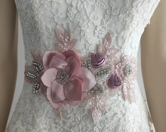 Wedding Belt Bridal Belt Wedding Sashes Bridal Sashes Wedding Belt Sash Bridal Belt Sash Flovers Belt