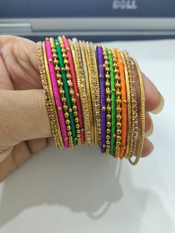 Metal bangles for girls cheap