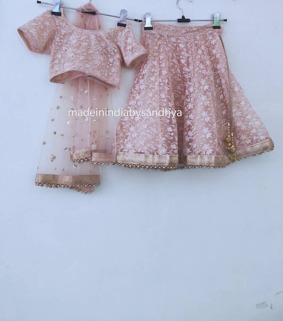 Red Party Wear Designer Lehenga Choli For Baby Girl at Rs 749/piece in Surat-gemektower.com.vn