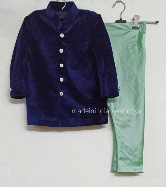 velvet dress for baby boy