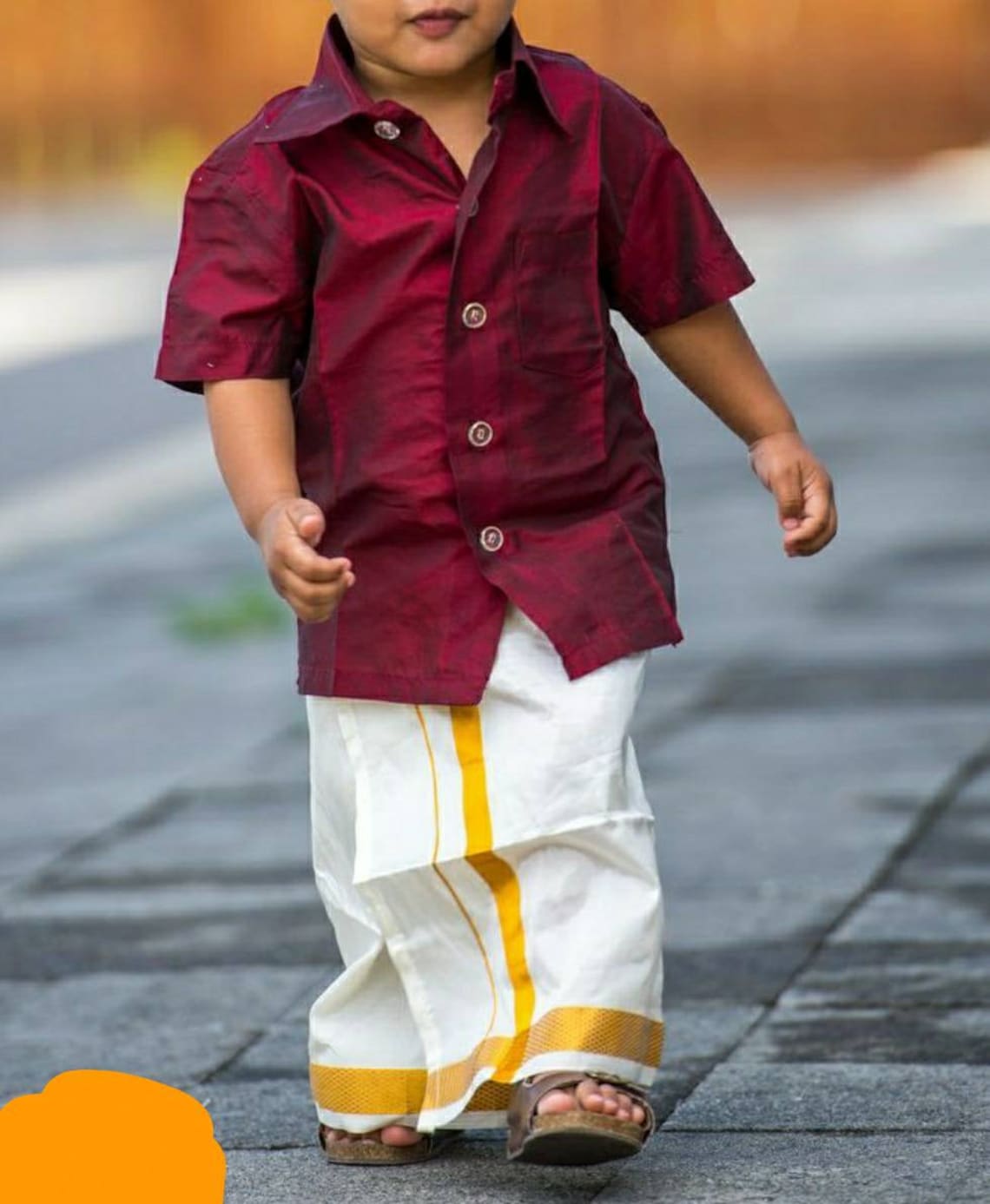 Indian Traditional Vishu Onam Dress Baby Boy Clothing Blue Etsy Australia