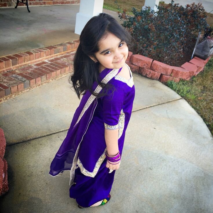 Cute punjabi sale baby girl
