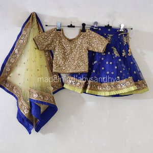 Baby girl Indian wear lehenga dresses Wedding dress for teenage girl young girls