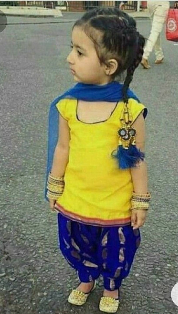 Buy IBC Party Wear Indian Kids Dress Girls Punjabi Salwar Suit Online at  desertcartCameroon
