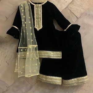 kids Eastern Dress Eid Wear Kurti Palazzo set