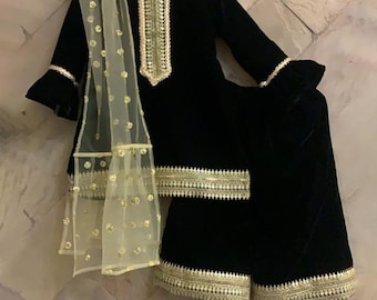 kids Eastern Dress Eid Wear Kurti Palazzo set