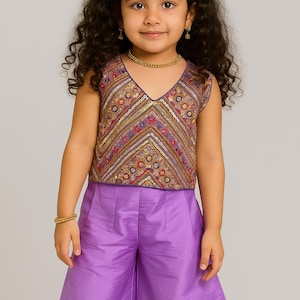 Baby Girls dresses ready to wear plazzo suit lilac gharara dress coming home outfits