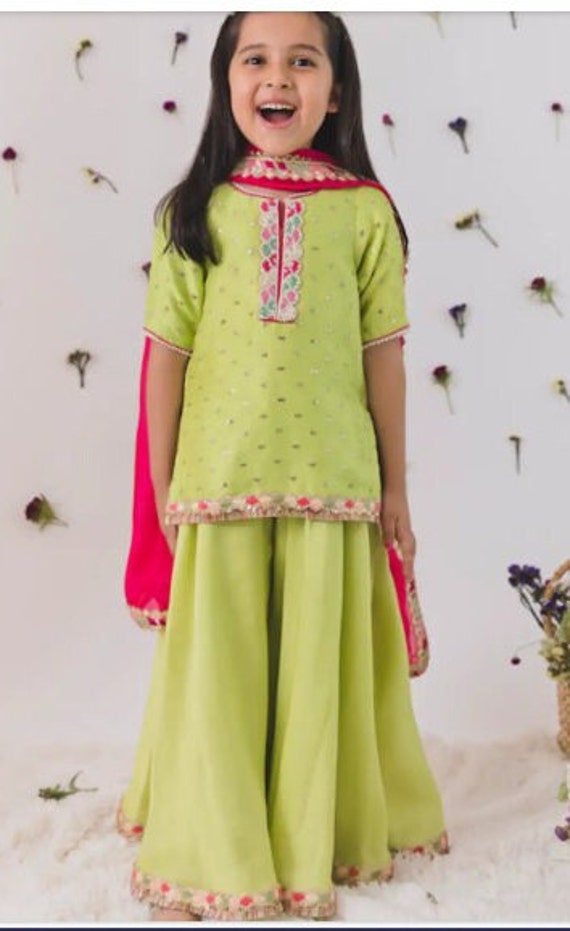 Baby girl sharara dress online