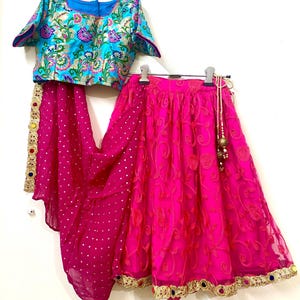 Indian outfit Girls Kids lehenga choli set