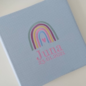 Album fotografico "Arcobaleno con cuore"