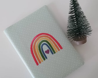 MINI Fotoalbum "Herz-Regenbogen"