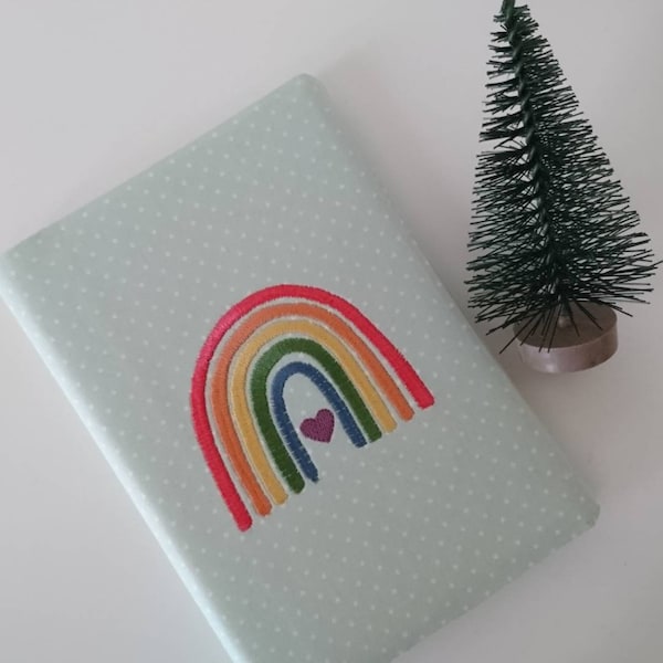 MINI Fotoalbum "Herz-Regenbogen"