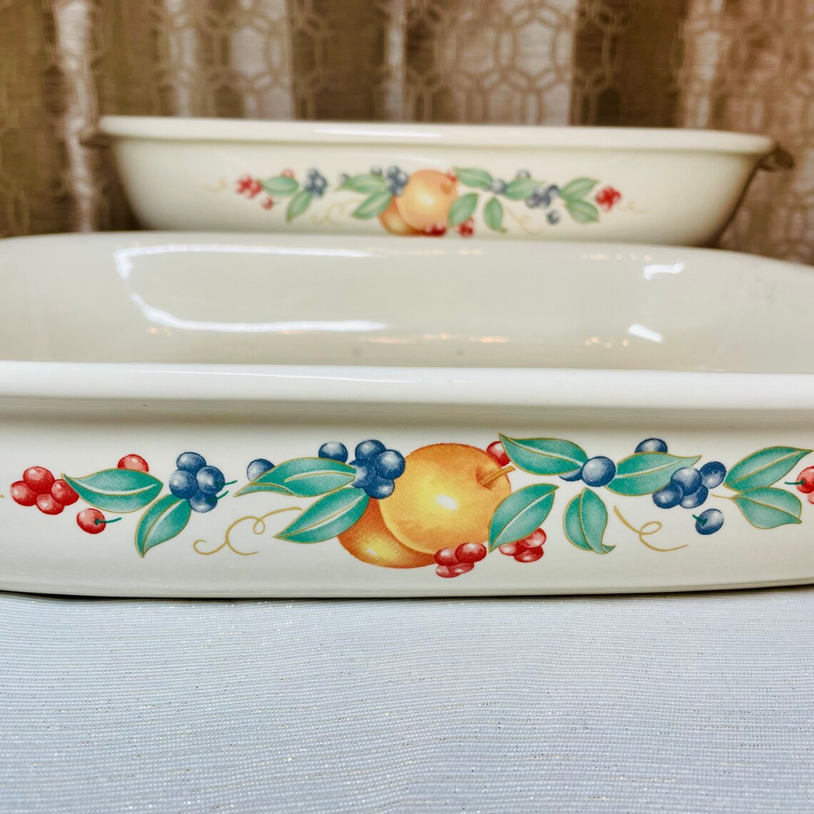 Corelle Coordinates abundance Pattern 15 Casserole Dish Etsy