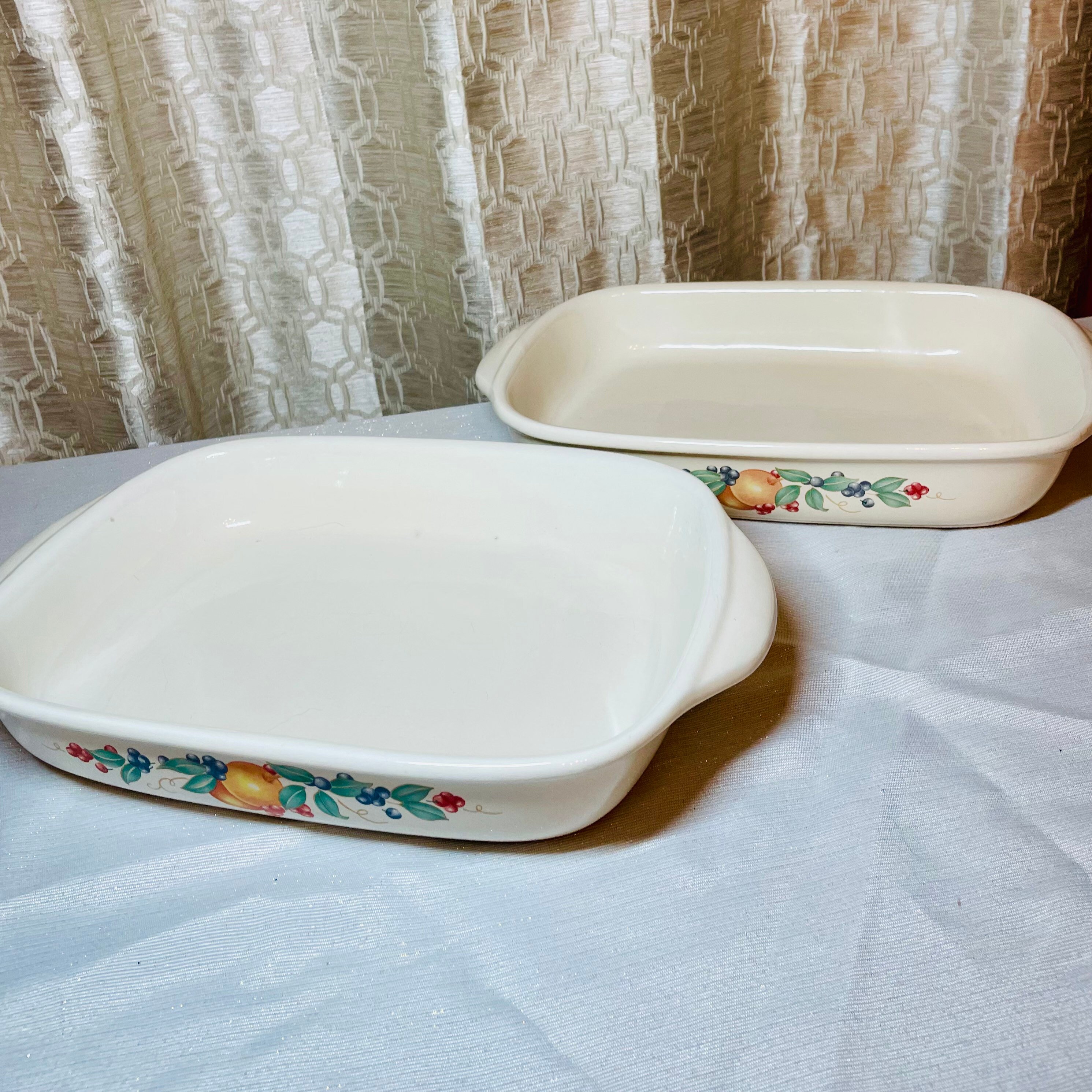 Corelle Coordinates abundance Pattern 15 Casserole Dish Etsy UK