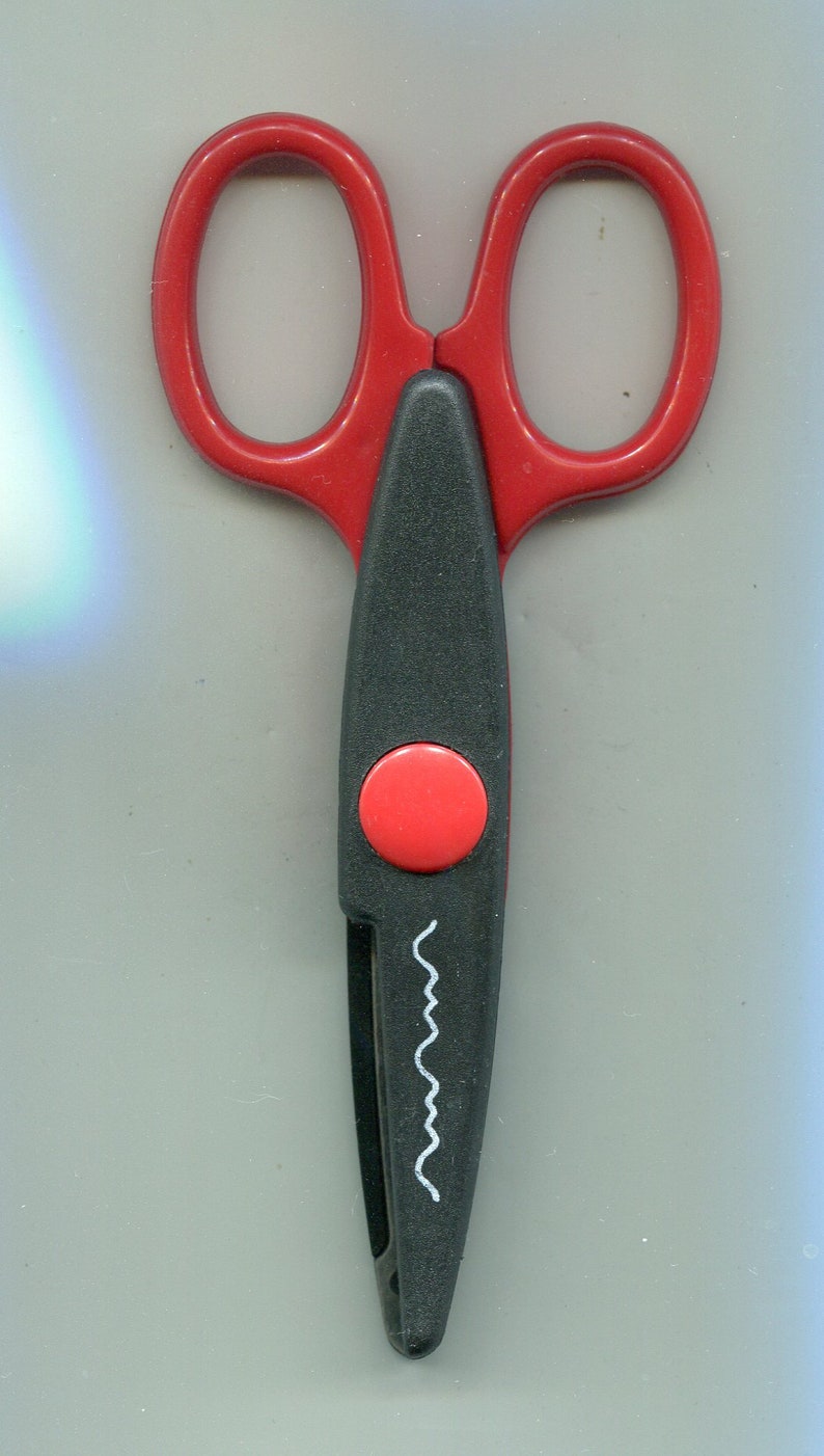 1 Craft Scissors Wave Cut for Decoration Etc. Etsy