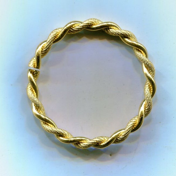 10 Bohemian ornate bending low gold 40 mm