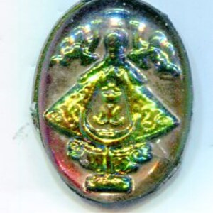 1 Boheemse afbeelding cabochon engel iridis 20 x 15 mm
