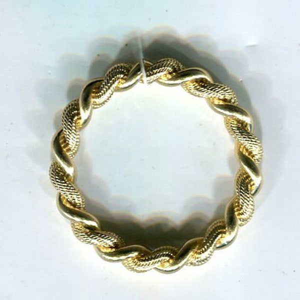 4 round bending rings gold 25 mm variant 3