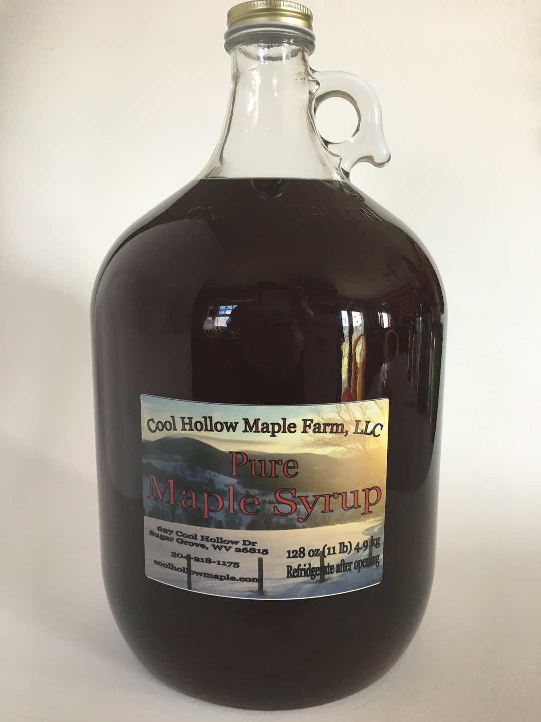 1 Gallon Pure West Virginia Maple Syrup Etsy