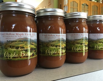 Maple-Sweetened Apple Butter