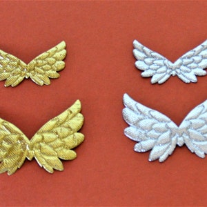 10 oder 15 Flügel für Engel in Gold oder Silber und in 2 Größen