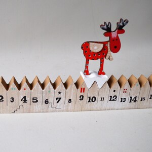 Wooden Advent calendar