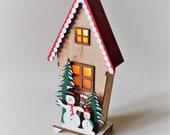 House with Christmas spirit