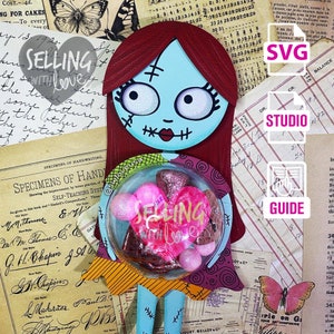 Cut bestand / Cute Sally / The Nightmare Before Christmas Ornament / Halloween / Lovely / Jongen of Meisje / cricut SVG cameo . STUDIO