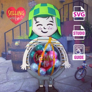 Chavo del 8 Cut File: Chespirito SVG, Studio (7x5 inch)