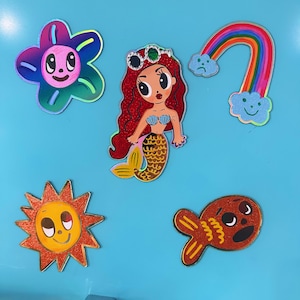 Bundle Magnets - Karol G - mañana será bonito - bichota season / 5 pieces