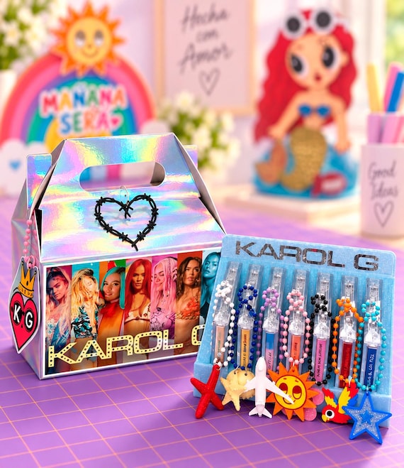 Karol G Mini CD Keychain With NFC, Bichota Fan Collectible