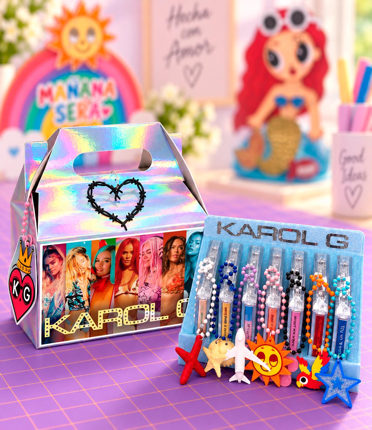 Karol G Mini CD Keychain With NFC, Bichota Fan Collectible