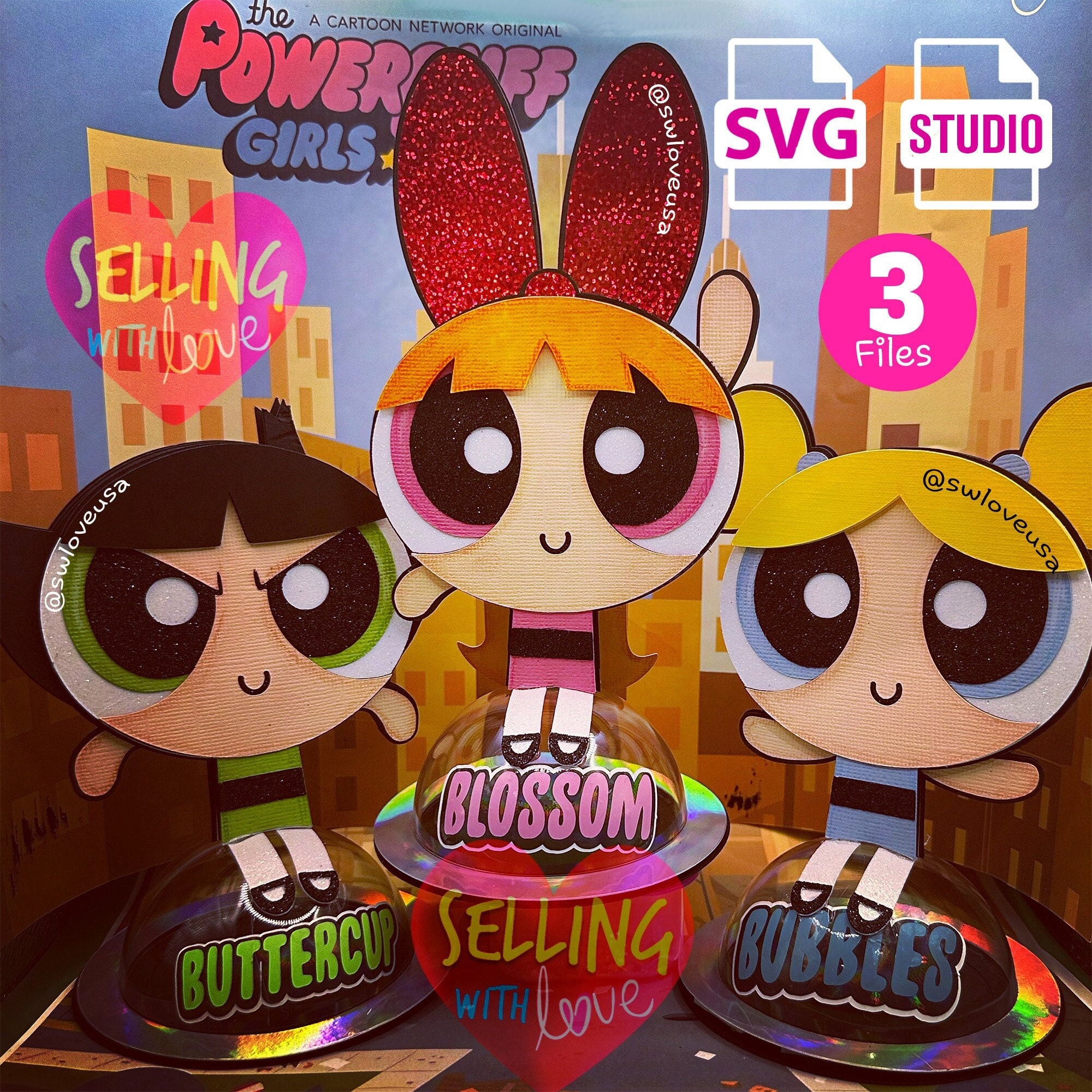 Powerpuff Card 