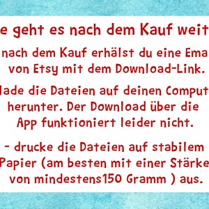 Geschenk Lehrerin, Lehrer Abschied Grundschule Abschiedsgeschenk Schule, Kindergarten digitaler Download zum Ausdrucken Downloadatei image 4