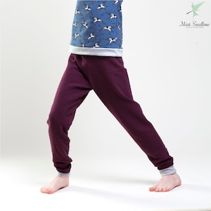 PDF sewing pattern jersey pants/jogging pants with e-book (sewing instructions9 in sizes 92-140