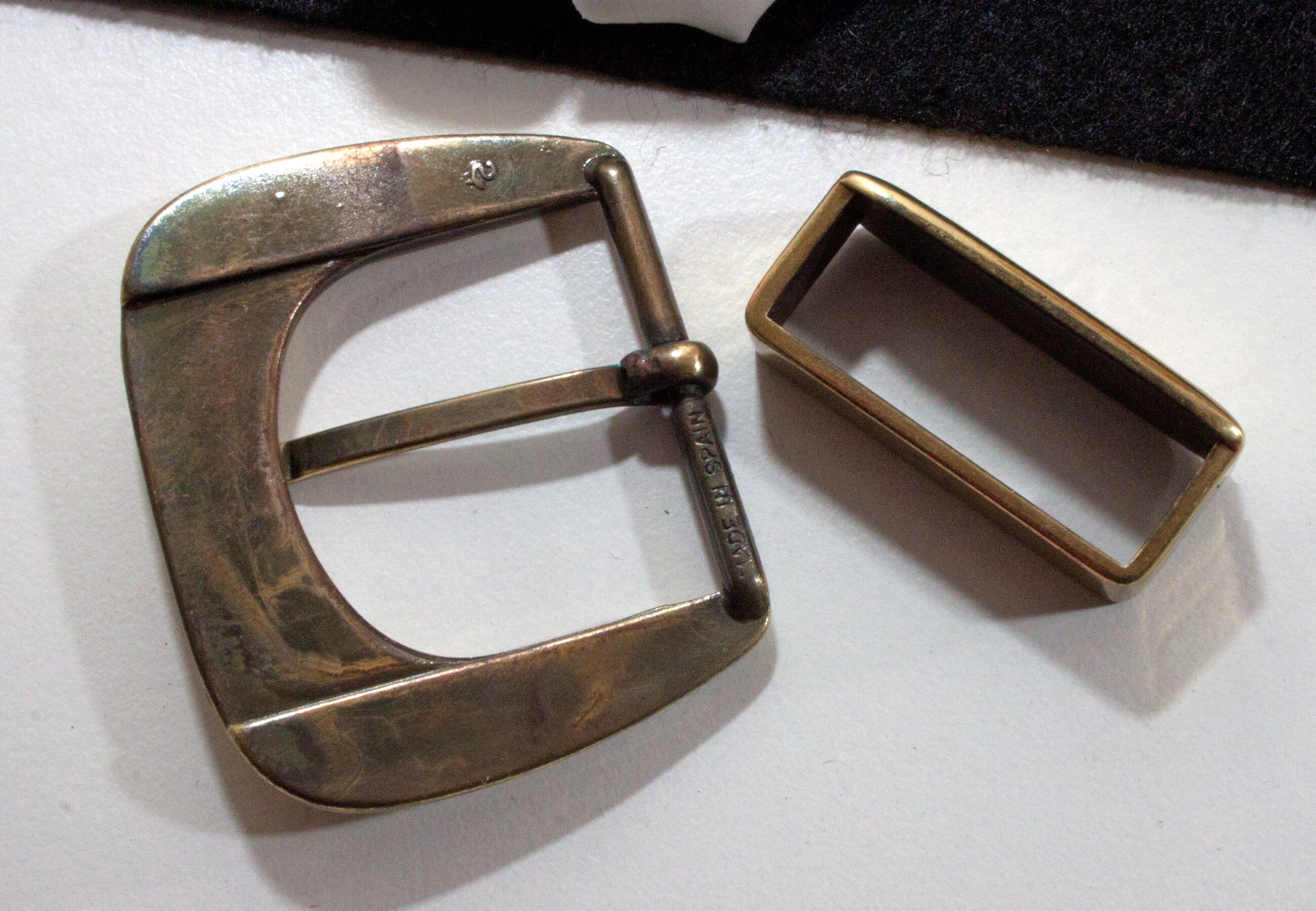 Belt buckle 30 mm 2piece belt clasp vintage buckle clasp Etsy