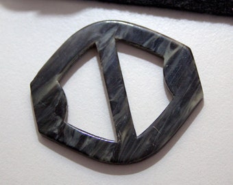 Art Deco vintage belt buckle 27 mm gray, 20s, 30s, 40s, buckle, old buckle, belt buckle, vintage material, buckle types