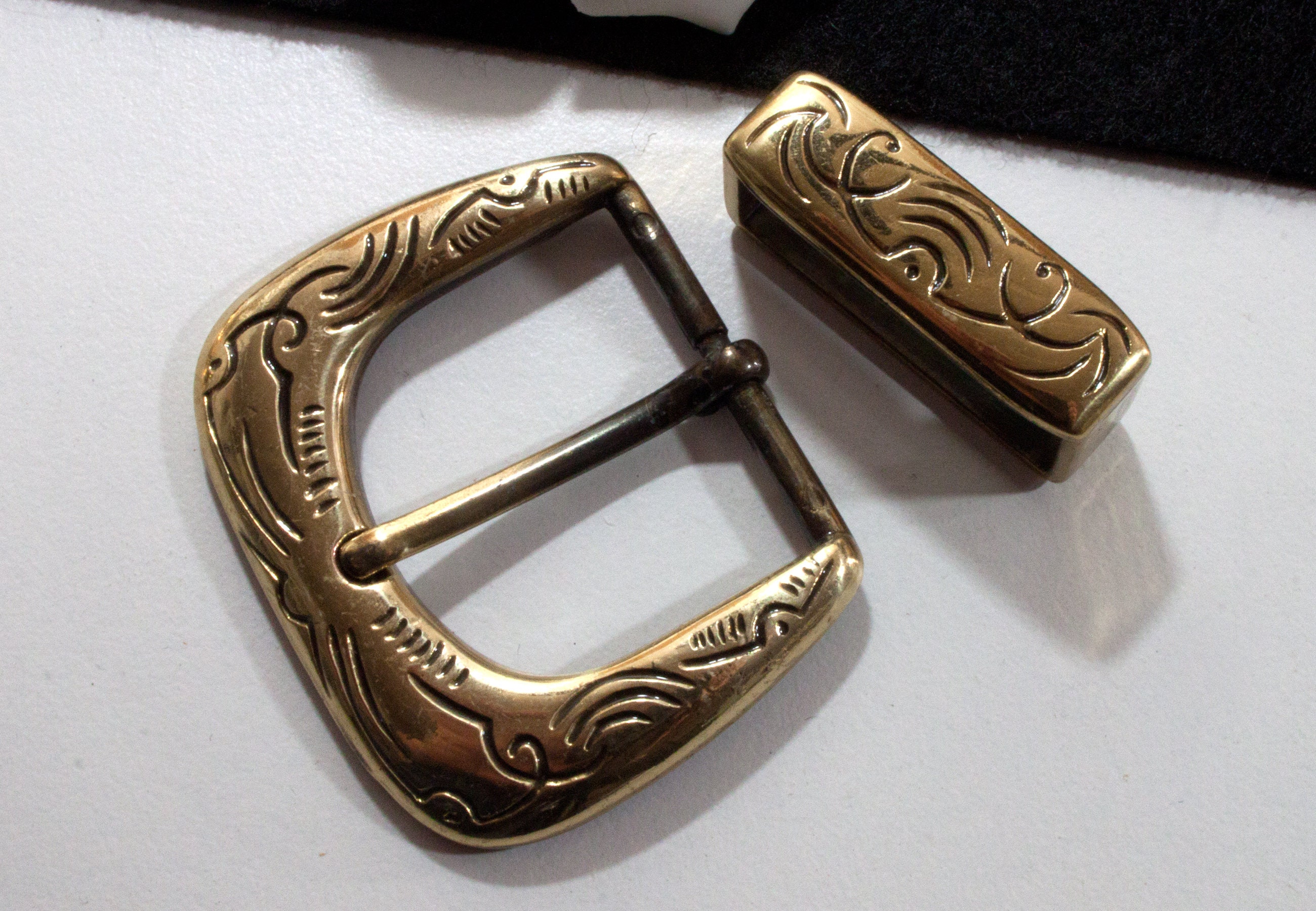 Belt buckle 30 mm 2piece belt clasp vintage buckle clasp Etsy