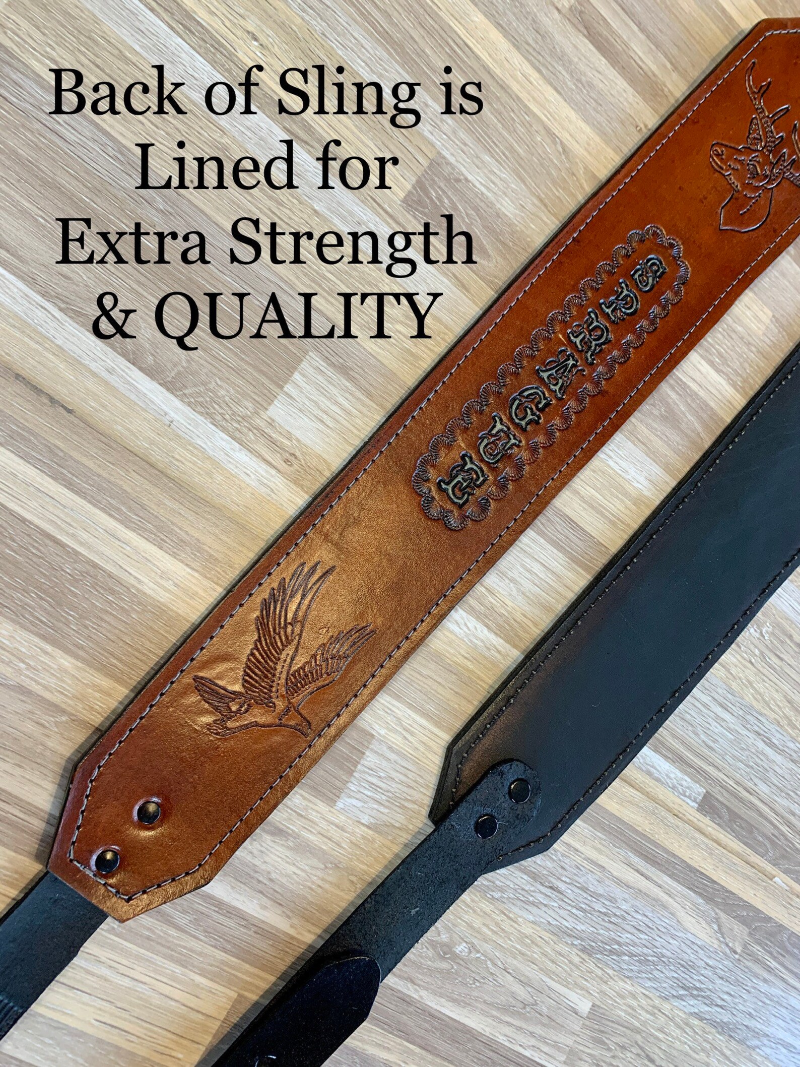 Rifle Shotgun Slings Custom Hand Made With Animal Heads and Etsy