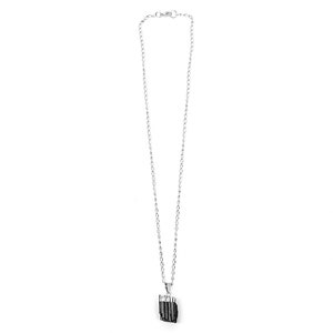 Tourmaline chain silver-plated image 1