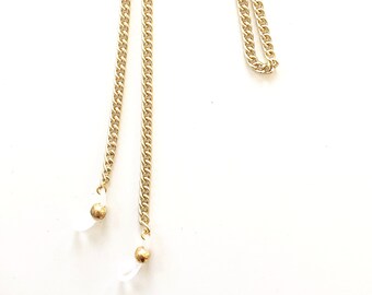 Brillenketting goud