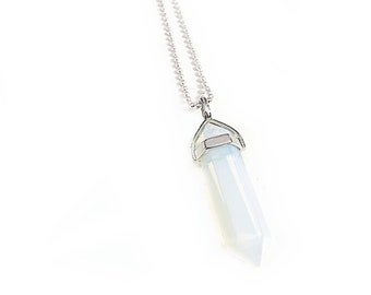 Opal Maan Steen Ketting