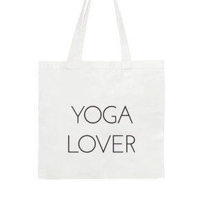 Yoga Lover Tas afbeelding 1