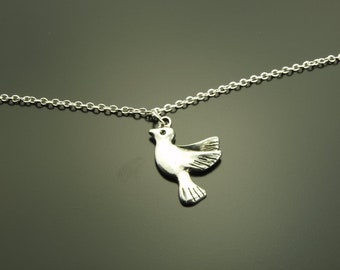 Vintage 60s70s Silverplate Bottle Stopper Bird Peace Dove Haus