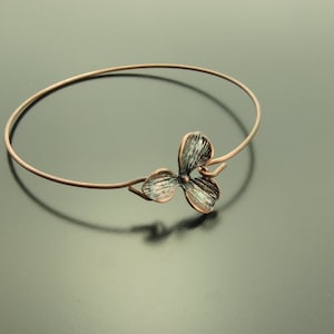 Bracelets Bloom Flower Copper bracelet
