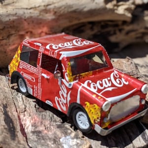 Recycled Tin Can Model: Coke / Coca-cola mini