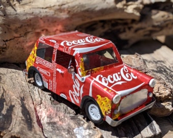 Recycled Tin Can Model: Coke / Coca-cola mini