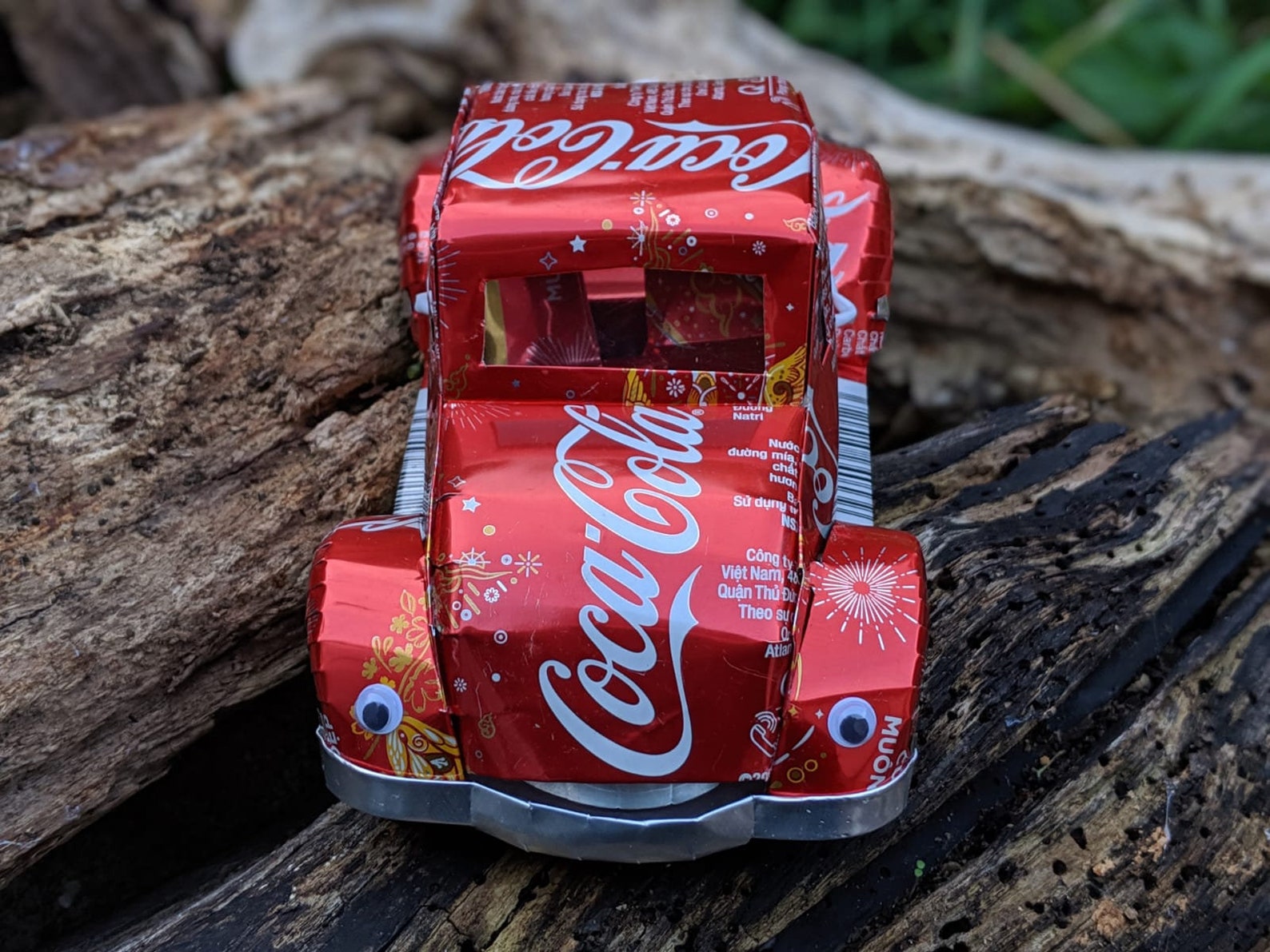 Modèle de canette d'étain recyclé : Coque / Coca-cola VW | Etsy